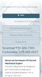 Mobile Screenshot of nepaoralsurgery.com